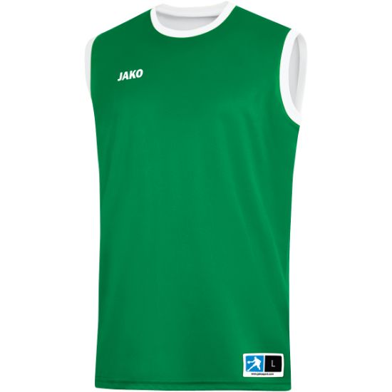 Afbeeldingen van Reversible shirt Change 2.0 sportgroen/wit