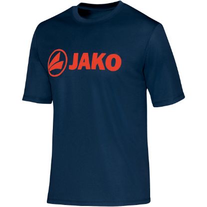 Afbeeldingen van Functioneel shirt Promo navy/flame